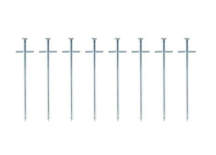 Robustes 8-teiliges Zelthering-Set – langlebige, zuverlässige Heringe für einen sicheren Aufbau im Freien TK Gruppe® Grosshandel 