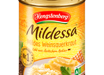 Hengstenberg Mildessa mildes Weinsauerkraut 770g