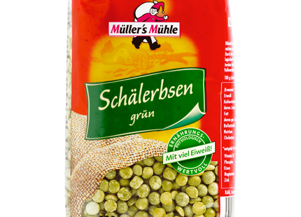 Müller's Mühle Grüne Schälerbsen 500g