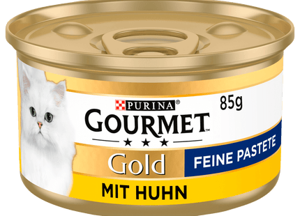 Purina Gourmet Gold Feine Pastete mit Huhn 85g