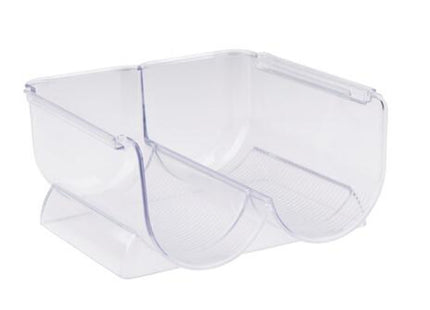 Kompakter Kühlschrank-Weinhalter 21x20.5x10cm - Elegant, stapelbar, platzsparende Flaschenaufbewahrung TK Gruppe® Grosshandel 