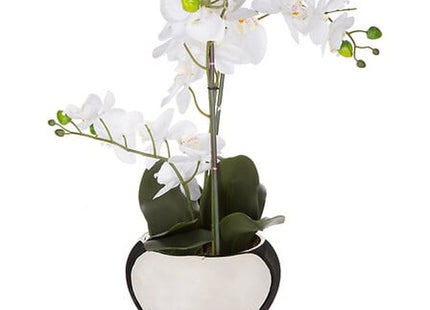 Künstliche Orchidee Keramikvase H57cm