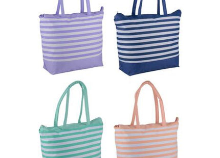 Strandtasche 50x16x35cm 4as: Große Sommer-Tasche - Geräumige Canvas-Tragetasche für Sonne, Sand & Stil TK Gruppe® Grosshandel 