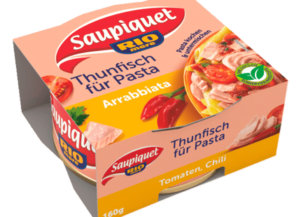 Saupiquet Thunfisch für Pasta Arrabbiata 160g