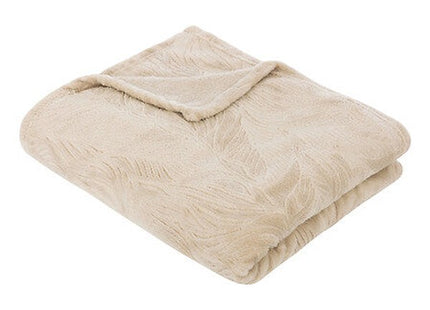 Flanellplaid Roy Beige 125x150cm