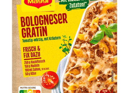 Maggi Fix für Bologneser Gratin 35g