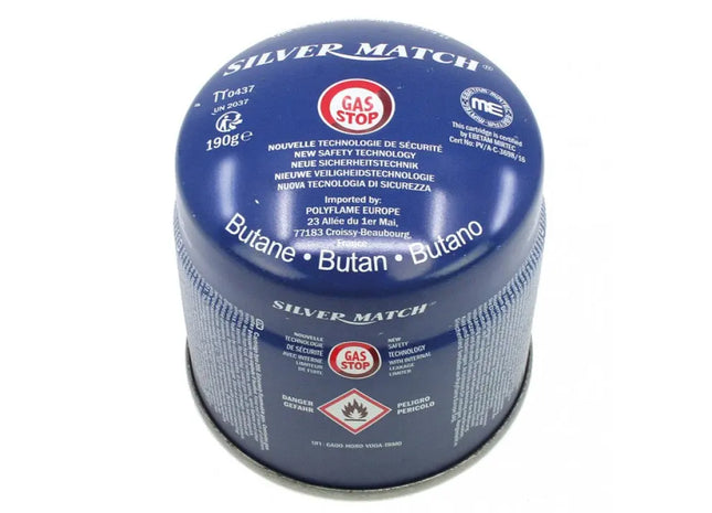 190g Gaskartusche für Campingkocher – Ideal für Outdoor-Aktivitäten TK Gruppe® Grosshandel 