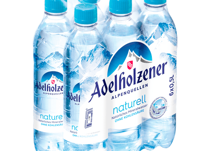 Adelholzener Mineralwasser Naturell 6x0,5l