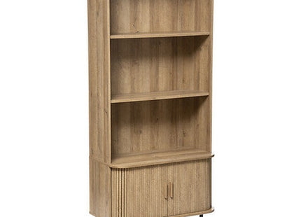 2-türiger Bücherschrank "Colva" in Eichenoptik 80x180cm