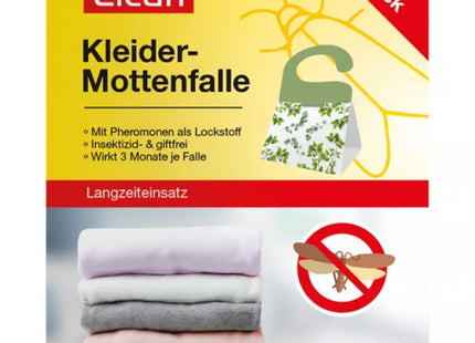 2-Pack Clothes Moth Monitoring Traps - Effective Moth Prevention Solution TK Gruppe® Grosshandel 