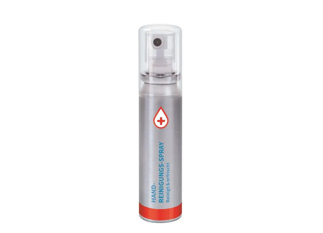 20 ml Handreinigungsspray: Alkoholbasiert, Transparent – No Label Look TK Gruppe® Grosshandel 