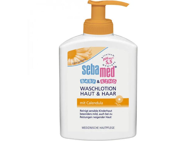 200ml Sebamed Baby Calendula Waschlotion: Sanft für empfindliche Haut TK Gruppe® Grosshandel 