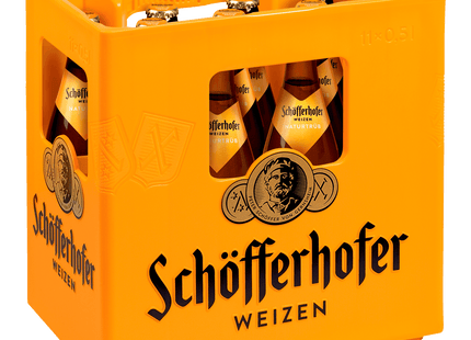 Schöfferhofer Weizen 11x0,5l