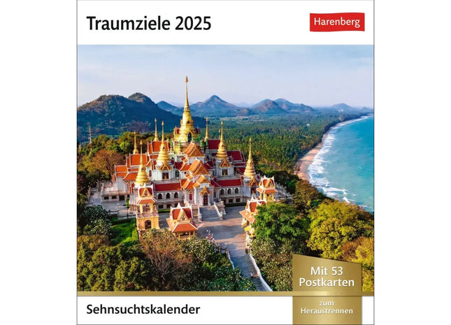 2024 Landschaft & Natur Kalender - Traumziele der Welt Verlockende Reiseziele Wandkalender TK Gruppe® Grosshandel 