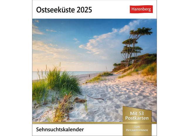 2024 Landschaft & Natur Kalender - Verlockende Ostseeküste Zauberhafte Küstenlandschaften Wandkalender TK Gruppe® Grosshandel 