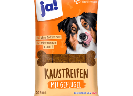 ja! Kaustreifen mit Geflügel 20 Stück