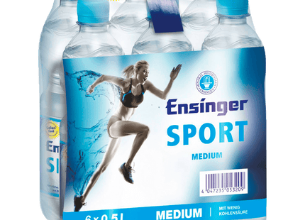 Ensinger Sport Mineralwasser Medium 6x0,5l