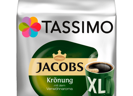 Tassimo Kaffeekapseln Jacobs Krönung 144g, 16 Kapseln