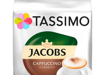 Tassimo Kaffeekapseln Jacobs Cappuccino classico 260g, 8 Kapseln