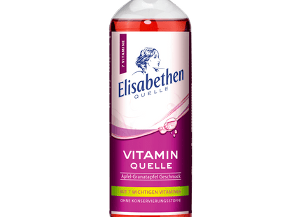 Elisabethen Quelle Vitaminquelle Apfel-Granatapfel Geschmack 1l