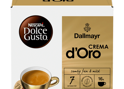 Nescafé Dolce Gusto Dallmayr Crema d'Oro 120g, 16 Kapseln