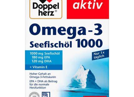 Doppelherz Omega-3 Seefischöl 1000 80 Stück