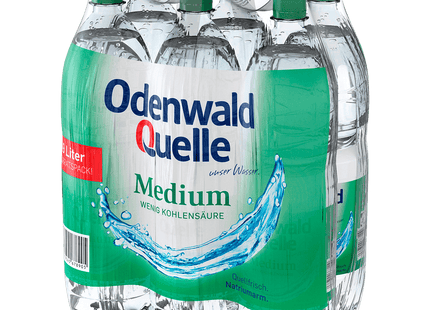 Odenwald Quelle Mineralwasser Medium 6x1,5l