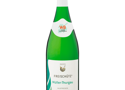 Freischütz Weißwein Müller-Thurgau halbtrocken 1l