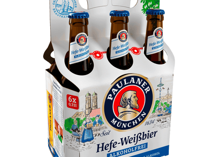 Paulaner Hefe-Weißbier alkoholfrei 6x0,33l