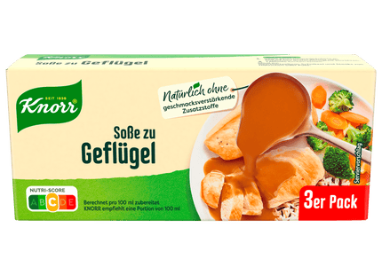 Knorr Geflügel Soße 3 x 250 ml