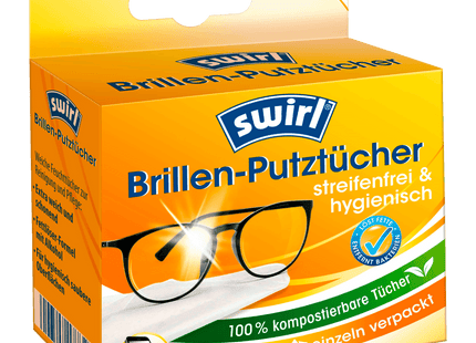 Swirl Brillen-Putztücher 30 Stück