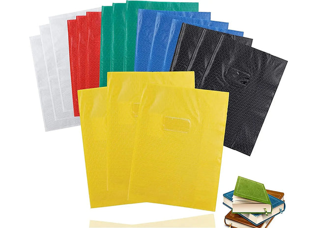 20x Buchumschlag Schutzhülle Hefthülle Einband bunt- DIN A4 - für Bücher, Hefte, Schulbücher & Buchhülle & Buchschoner & Hefthülle - Heftumschlag für TK Gruppe® Grosshandel 