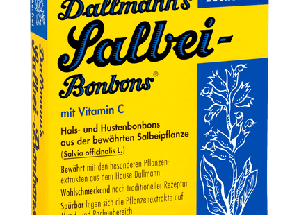 Dallmann's Salbeibonbons zuckerfrei 20 Stück