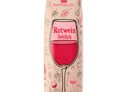 Wappenlese Rotwein lieblich 1l