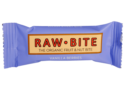 Raw Bite Bio Riegel Vanilla Berries 50g