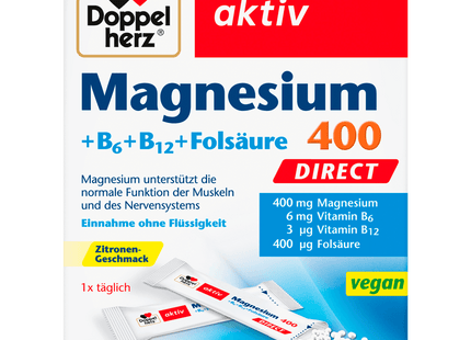 Doppelherz Magnesium 400 Direct 20 Stück