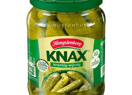 Hengstenberg Knax Gewürzgurken 360g