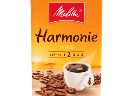 Melitta Harmonie Mild Filterkaffee gemahlen 500g