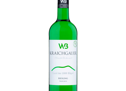 WB Kraichgauer Weißwein Riesling QbA trocken 0,75l