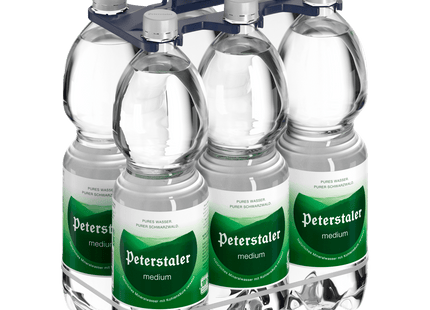 Peterstaler Mineralwasser Medium 6x1l