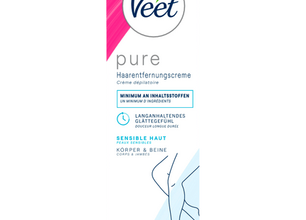 Veet Silk&Fresh Haarentfernungs-Creme sensible Haut 100ml