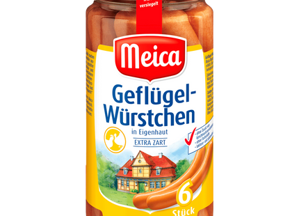 Meica Geflügel-Würstchen extra zart 180g