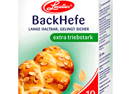 Lucullus Instant-Trockenbackhefe 10x7g