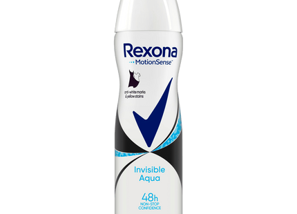 Rexona Deo Spray Invisible Aqua Anti-Transpirant 150ml