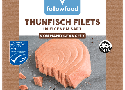 Followfish MSC Thunfisch-Filets Natur 130g