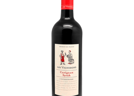 Les Vignerons Rotwein Carignan Syrah L'Enthousiasme trocken 0,75l