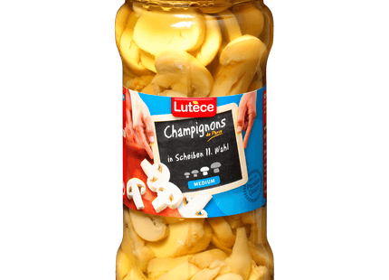 Lutèce Champignons de Paris in Scheiben II, Wahl Medium 200g