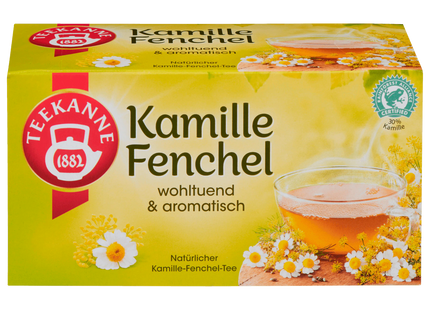 Teekanne Sanfter Kamille-Fenchel 40g, 20 Beutel