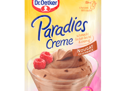 Dr, Oetker Paradiescreme Dessert Nougat 71g