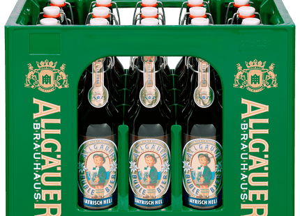 Allgäuer Brauhaus Büble Bayerisch Hell 20x0,5l